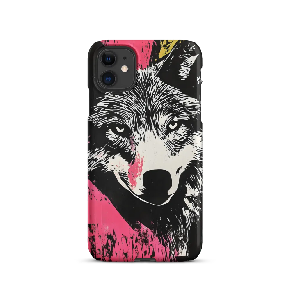 Intense Gaze of the Wolf
