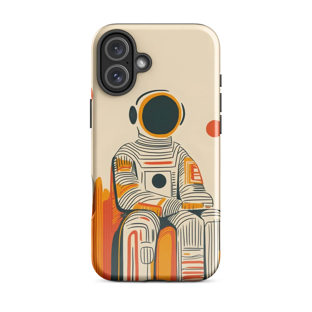 Contemplation of the Stars | Phone Case |  16 Plus | Tough Case | Glossy