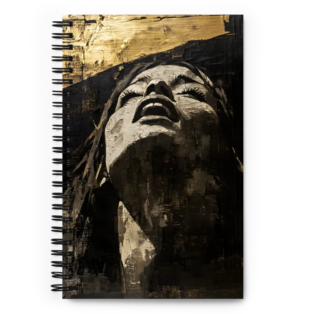 Transcendence in Gold | Spiral Notebook