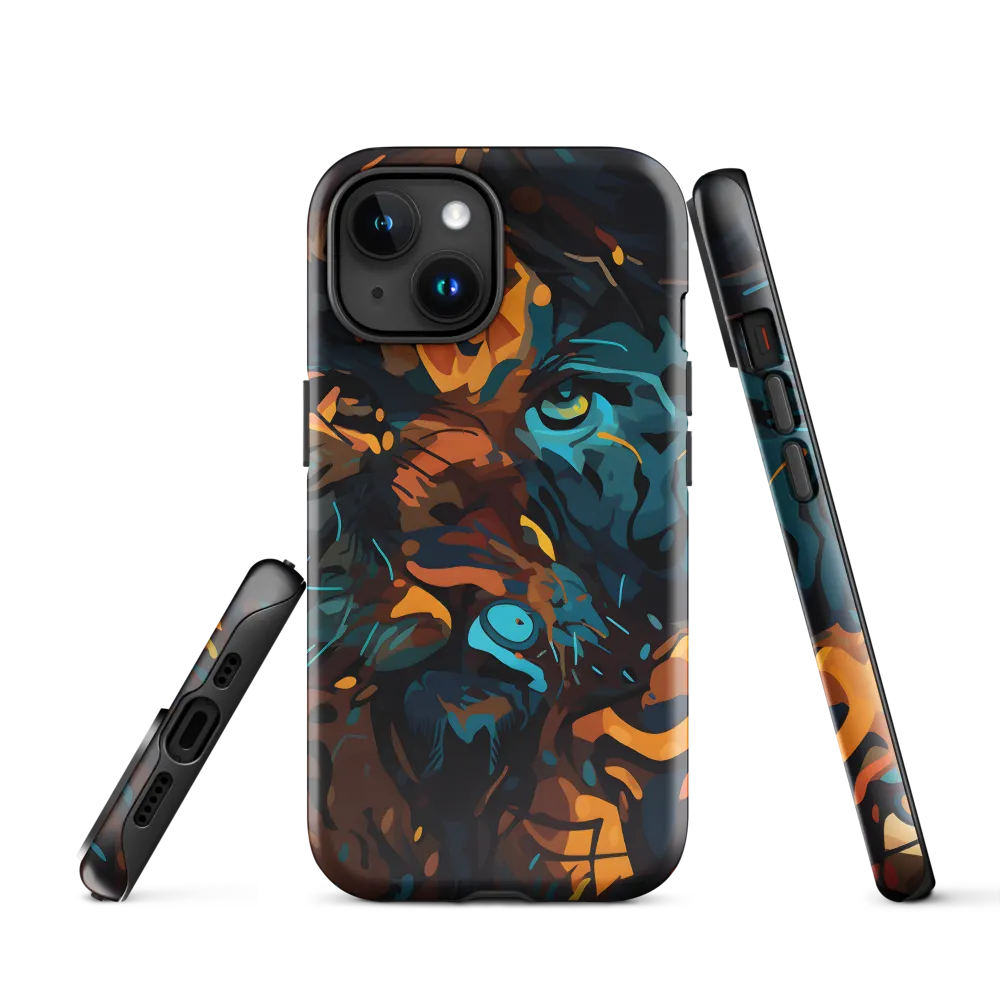 Tropical Enigma: A Wildlife Quartet | Phone Case |  15 | Tough Case | Glossy