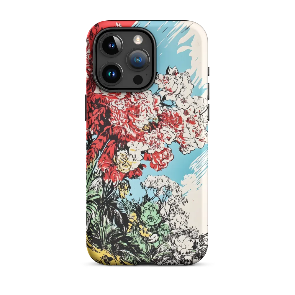 Floral Symphony in Bold Colors