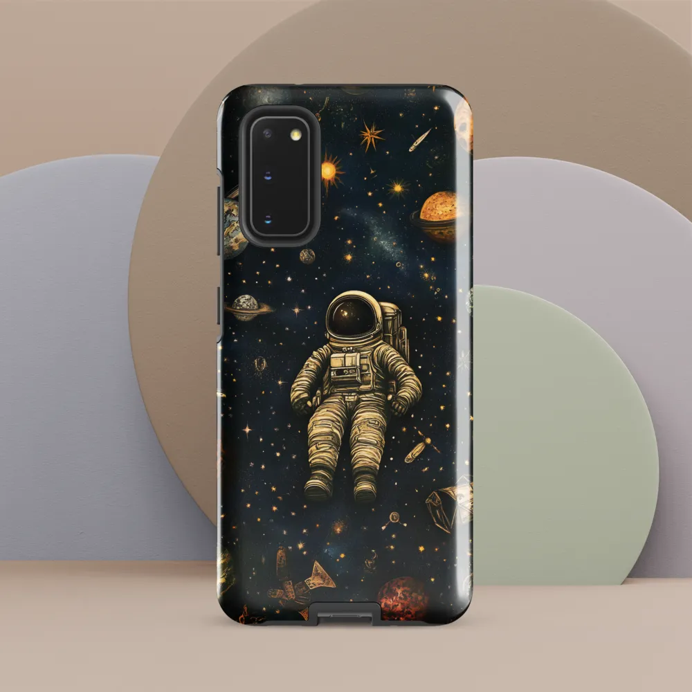 Cosmic Voyage: An Astronaut's Solitude