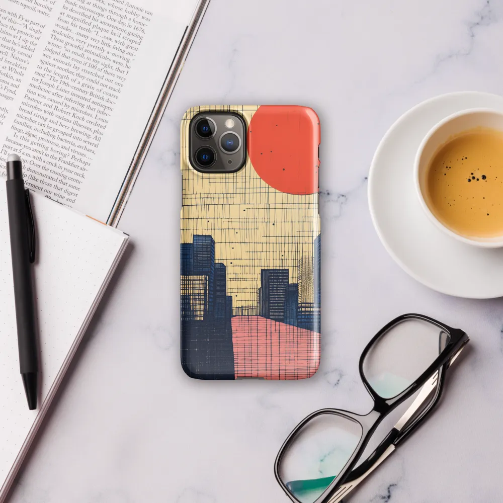 Urban Echoes: A Minimalist Cityscape