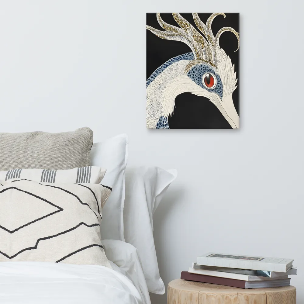 Elegance of the Majestic Peacock | Canvas | 16″×20″
