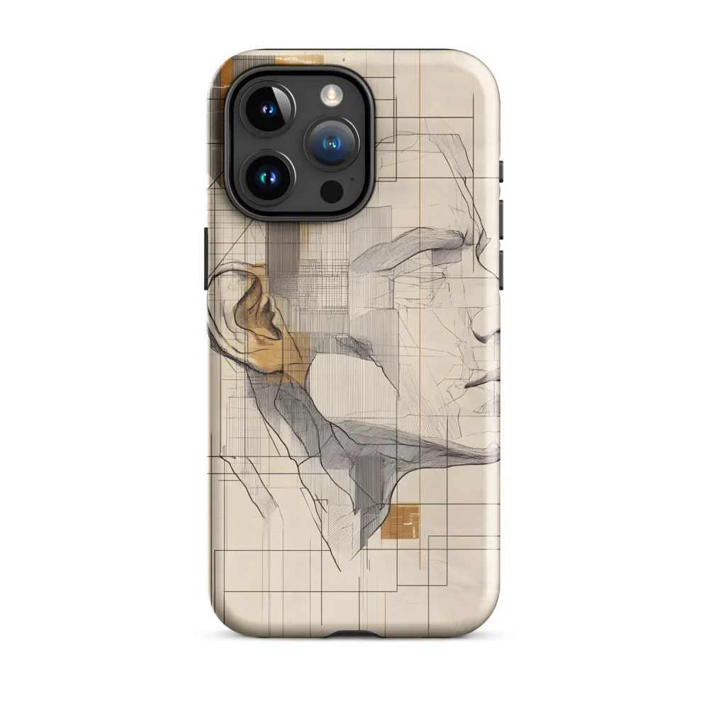 Geometric Reverie | Phone Case |  15 Pro Max | Tough Case | Glossy