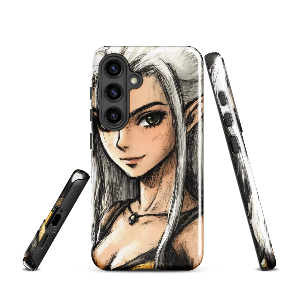 Ethereal Elegance: The Elf's Portrait