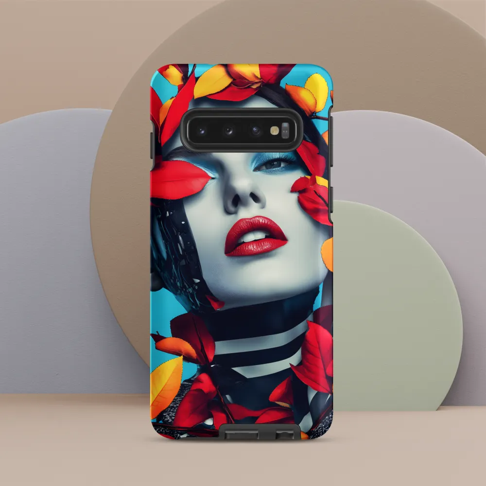 Futuristic Fusion: Nature Meets Technology | Phone Case |  S10 | Tough Case | Matte