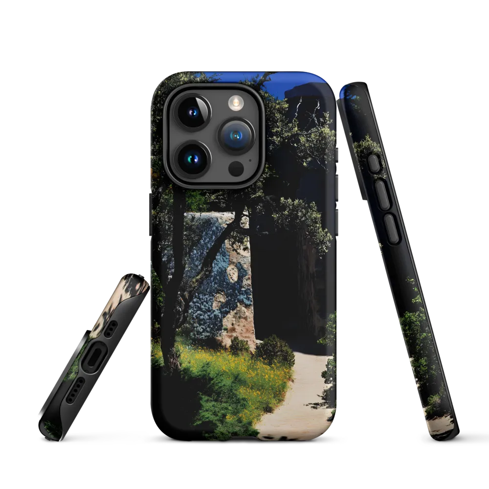 Whispers of Nature and Stone | Phone Case |  15 Pro | Tough Case | Matte