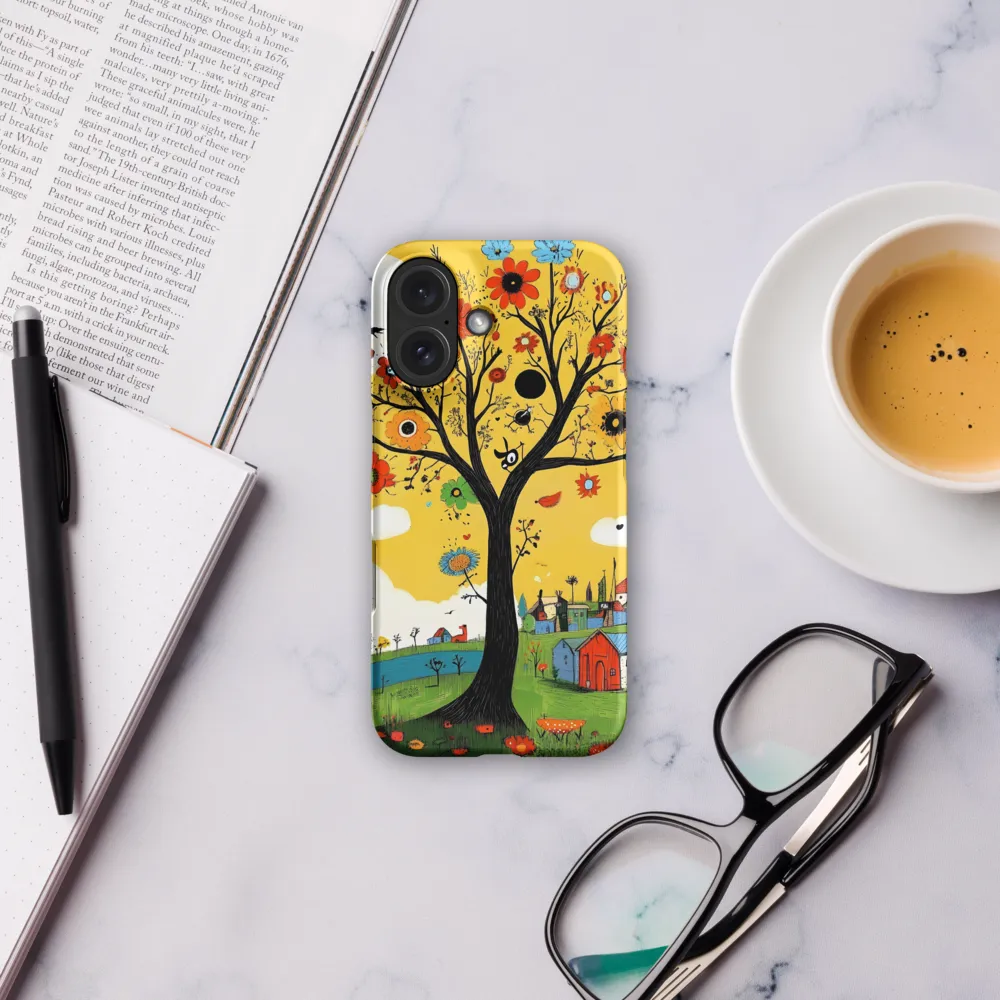 Whimsical Blooms of Life | Phone Case |  16 | Snap Case | Matte