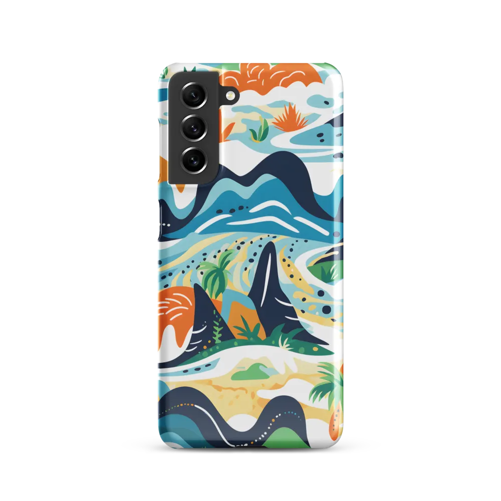 Abstract Tropical Landscape