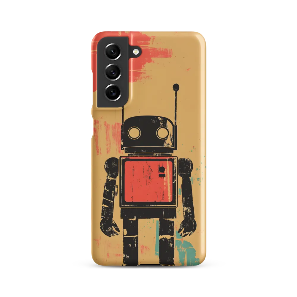 The Retro Robot | Phone Case |  S21 FE | Snap Case | Matte