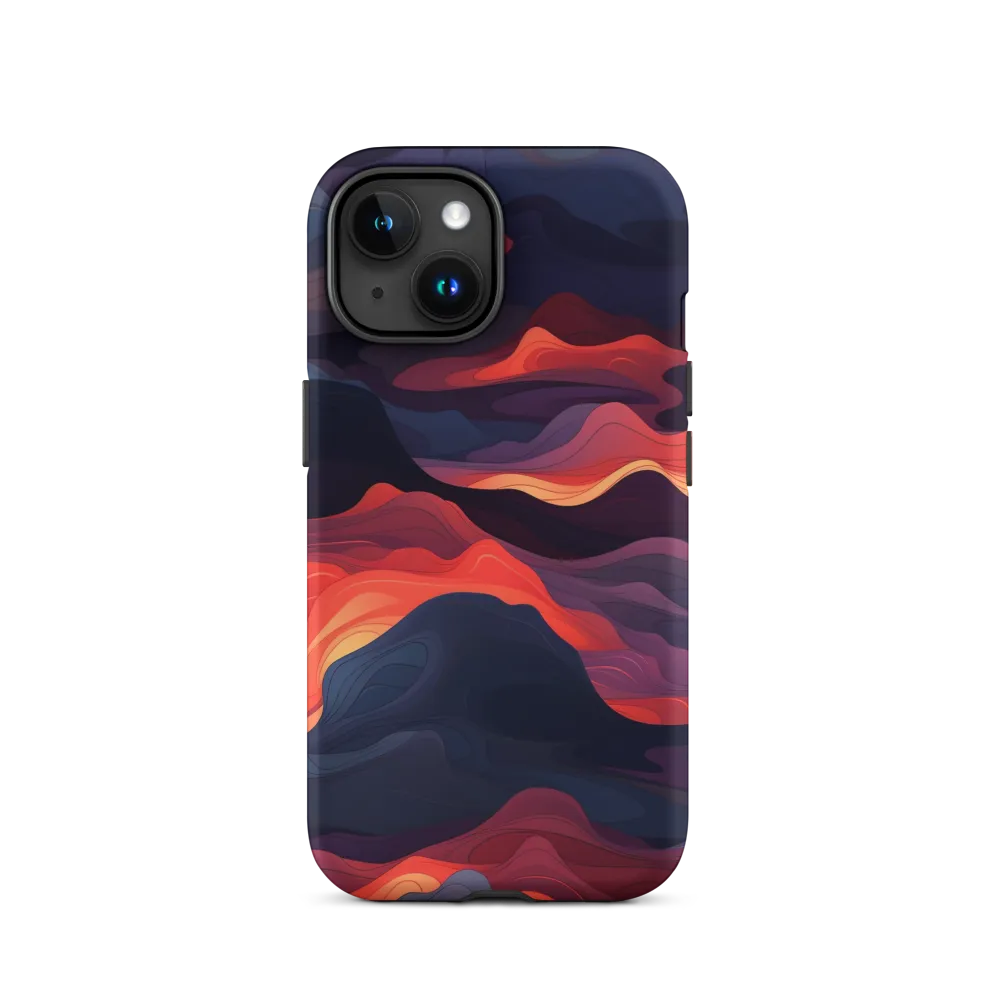 Ethereal Waves of Color | Phone Case |  15 | Tough Case | Matte