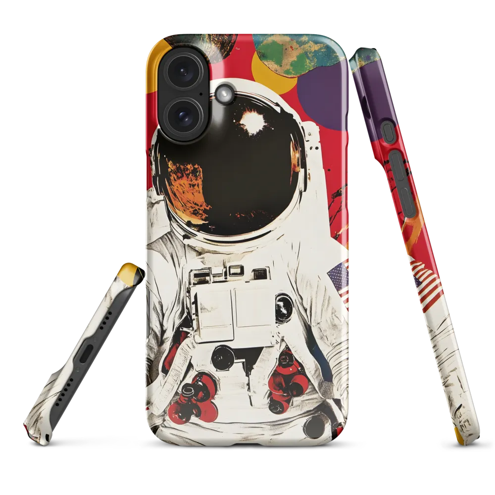 Cosmic Exploration: The Astronaut's Journey | Phone Case |  16 Plus | Snap Case | Glossy
