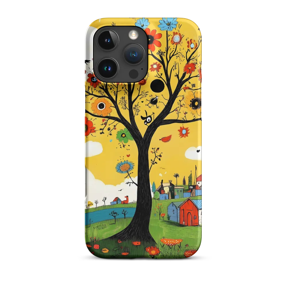 Whimsical Blooms of Life | Phone Case |  16 Pro Max | Snap Case | Matte