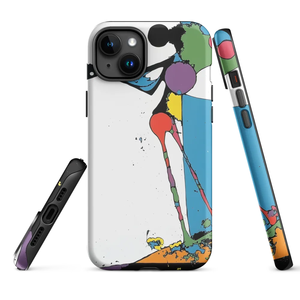Dynamic Abstract Movement | Phone Case |  15 Plus | Tough Case | Matte