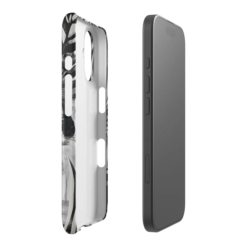 Zebra in the Jungle of Illusions | Phone Case |  16 | Snap Case | Matte