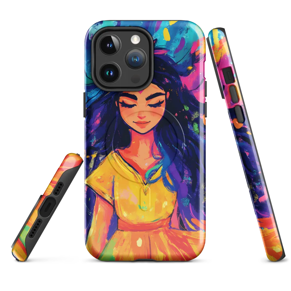 Serenity in Color | Phone Case |  14 Pro Max | MagSafe® Tough Case | Glossy