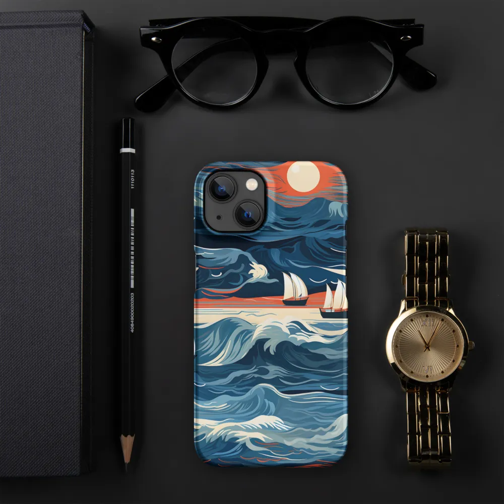 Ocean Whispers: A Voyage at Dusk