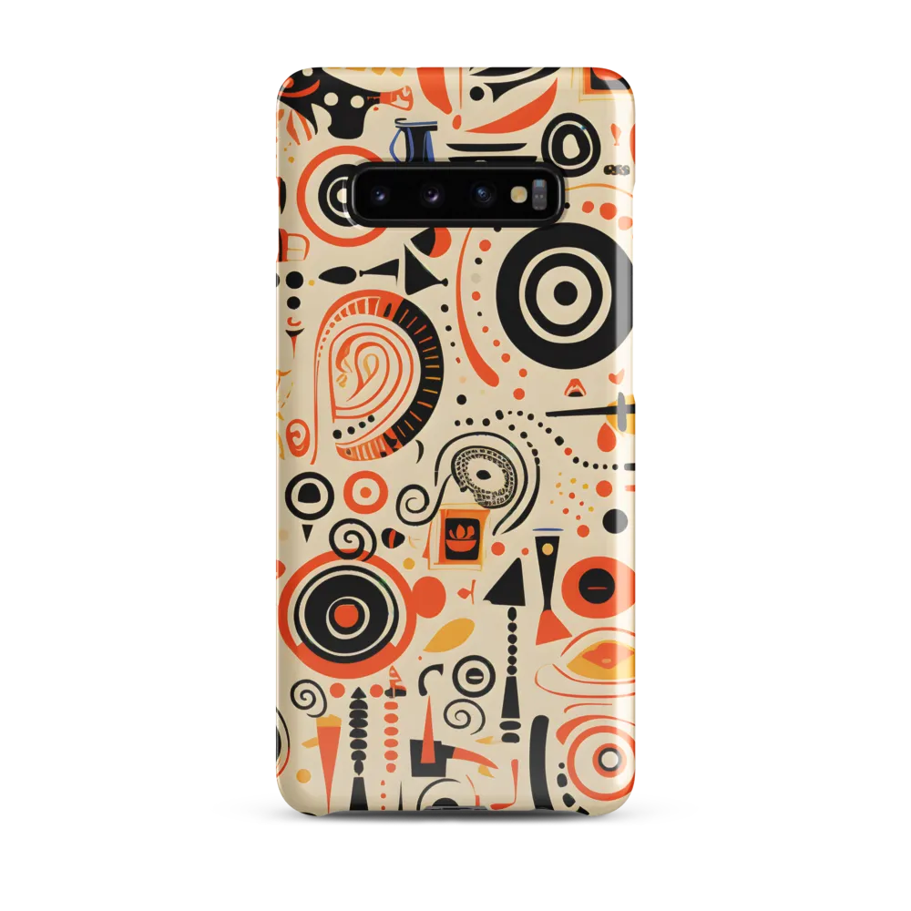 Rhythms of Geometry | Phone Case |  S10 Plus | Snap Case | Glossy