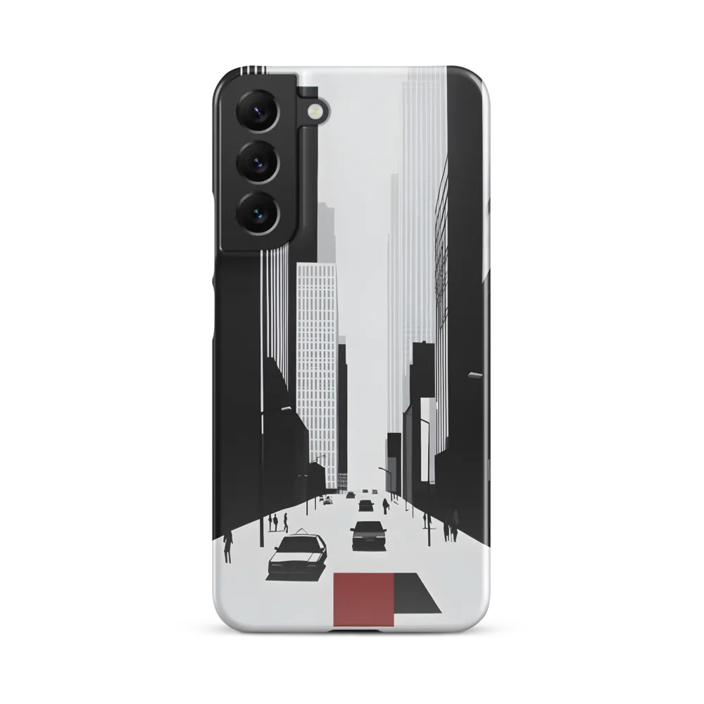 Urban Solitude: A Minimalistic Cityscape