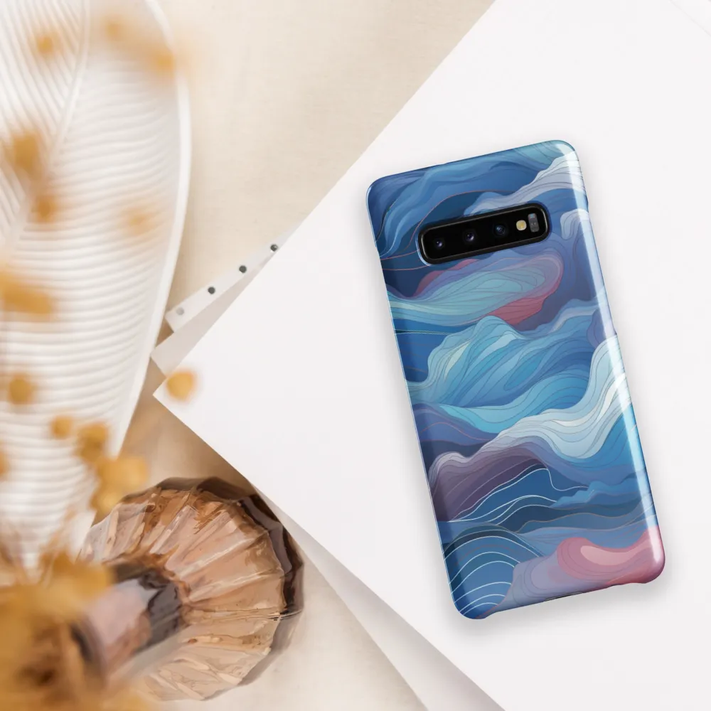 Harmonious Waves | Phone Case |  S10 Plus | Snap Case | Glossy