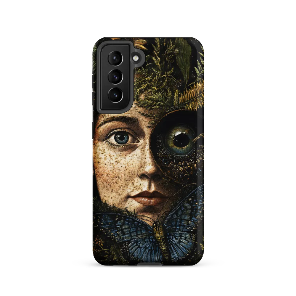 Nature's Embrace: A Surreal Portrait | Phone Case |  S21 | Tough Case | Matte