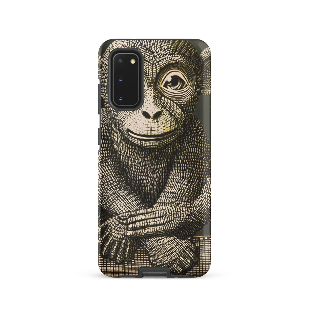 Intricate Primate Portrait