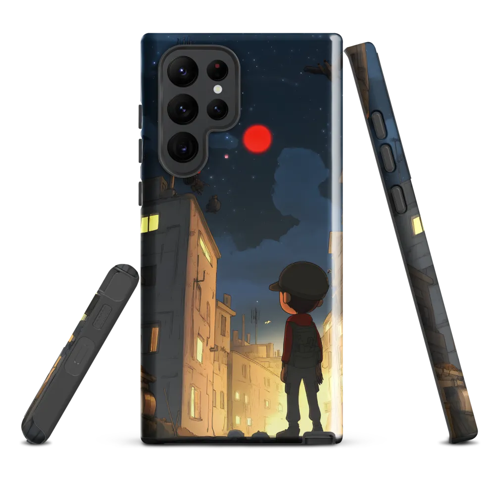 Gaze Towards Tomorrow | Phone Case |  S22 Ultra | Tough Case | Glossy