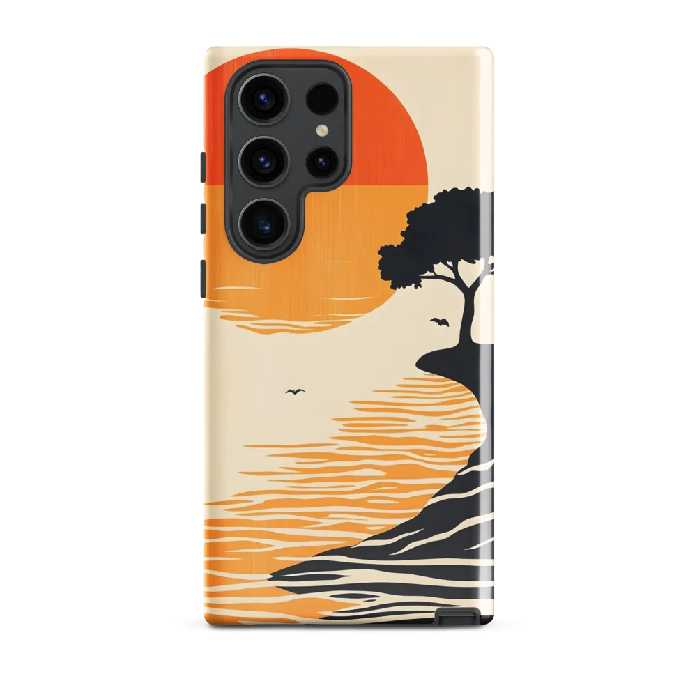 Serene Sunset | Phone Case |  S23 Ultra | Tough Case | Glossy