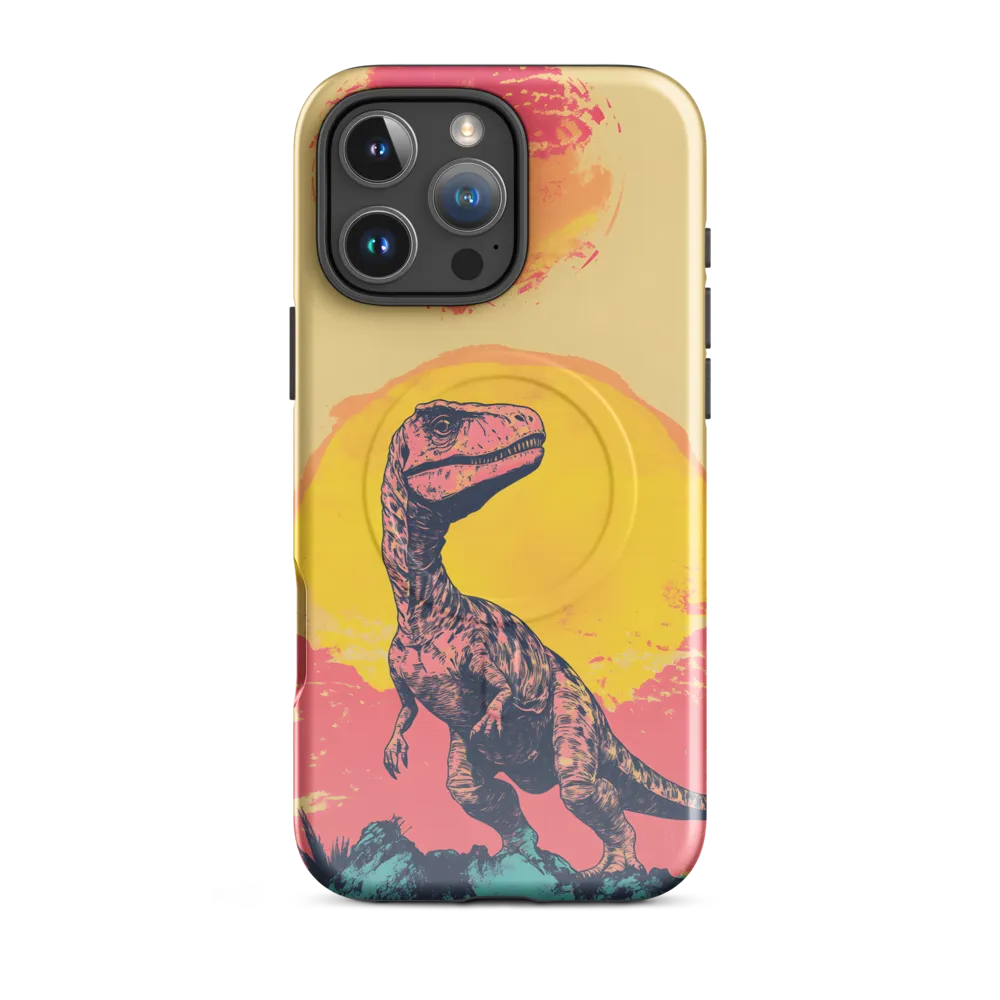 Majestic Dinosaur at Sunrise