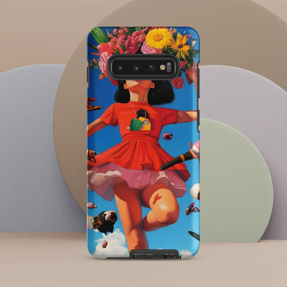 Joyful Whimsy | Phone Case |  S10 Plus | Tough Case | Matte