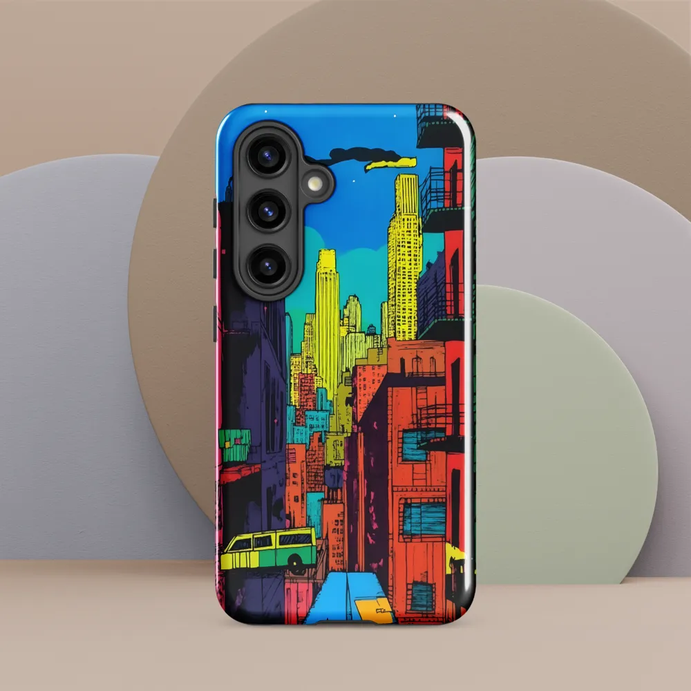 Urban Vibrance: A Pop Art Cityscape
