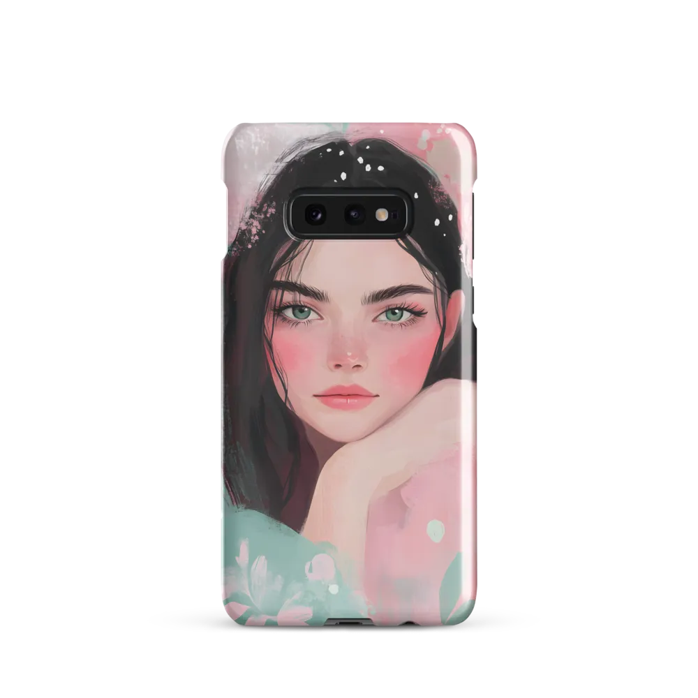 Mint & Rose — Portrait in Pastel Washes