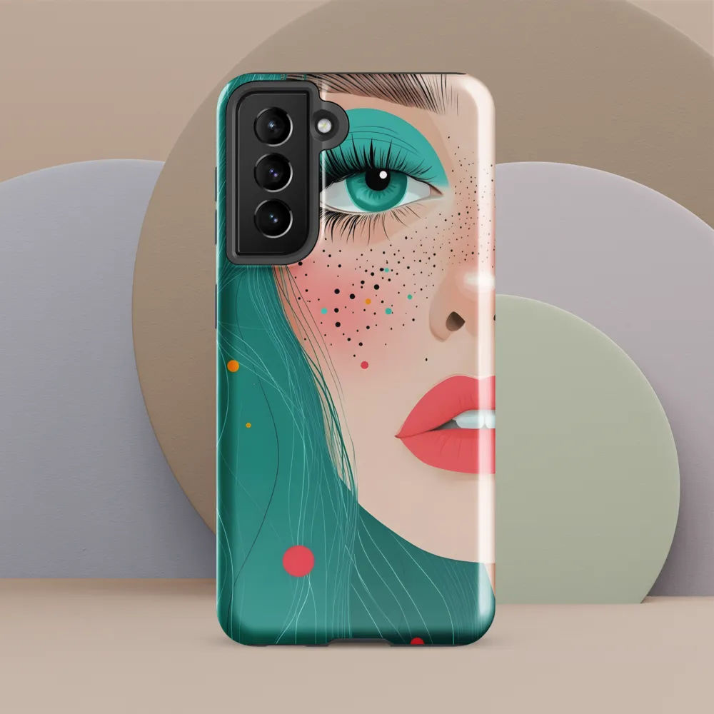 A Playful Portrait: Turquoise Temptation