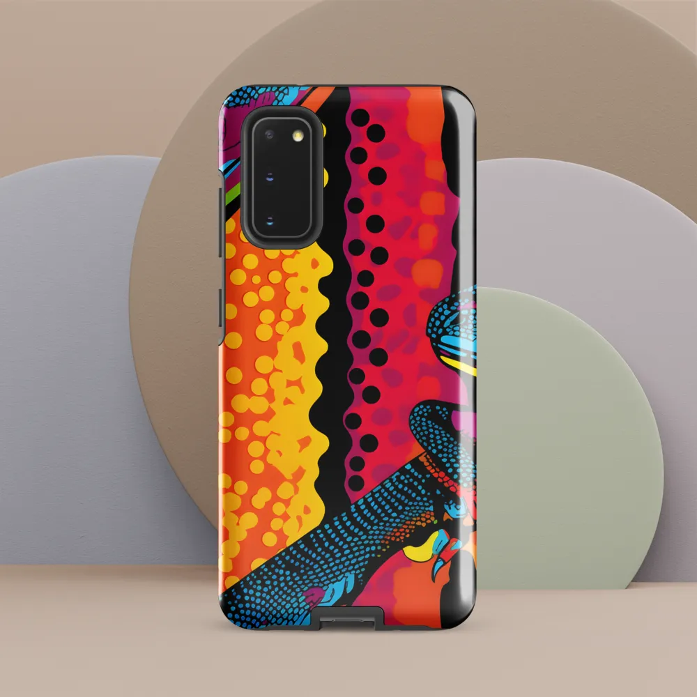 Colorful Encounters: The Playful Geckos