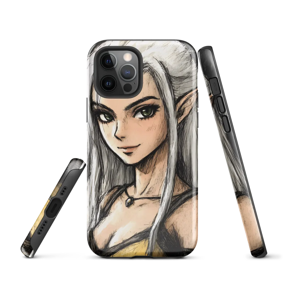 Ethereal Elegance: The Elf's Portrait