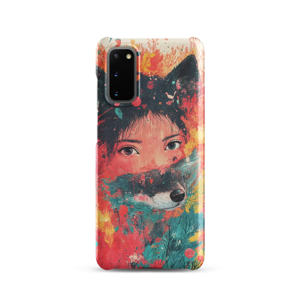 Harmony of Spirit: Girl and Wolf