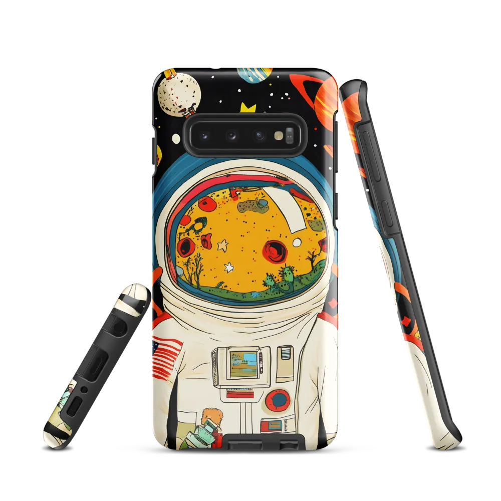 Cosmic Curiosity: Journey Within the Helmet