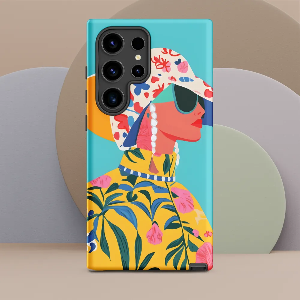 Tropical Confidence: A Fashion Portrait