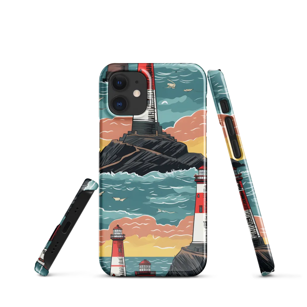 Lighthouses in a Whimsical Ocean