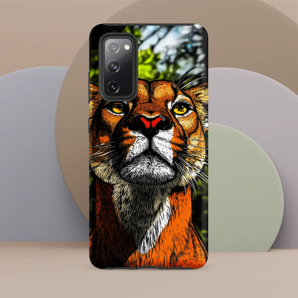 Regal Gaze: The Lioness in Focus