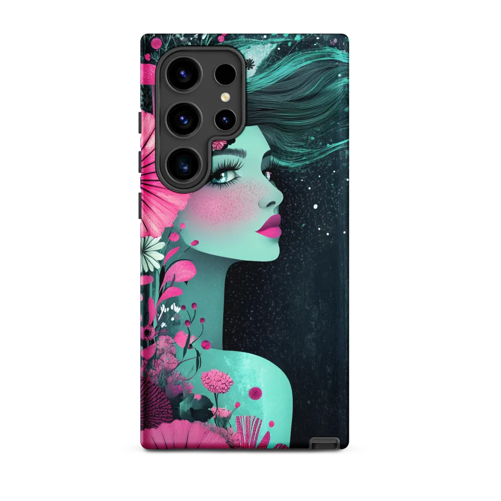 Floral Harmony: Portrait of Serenity