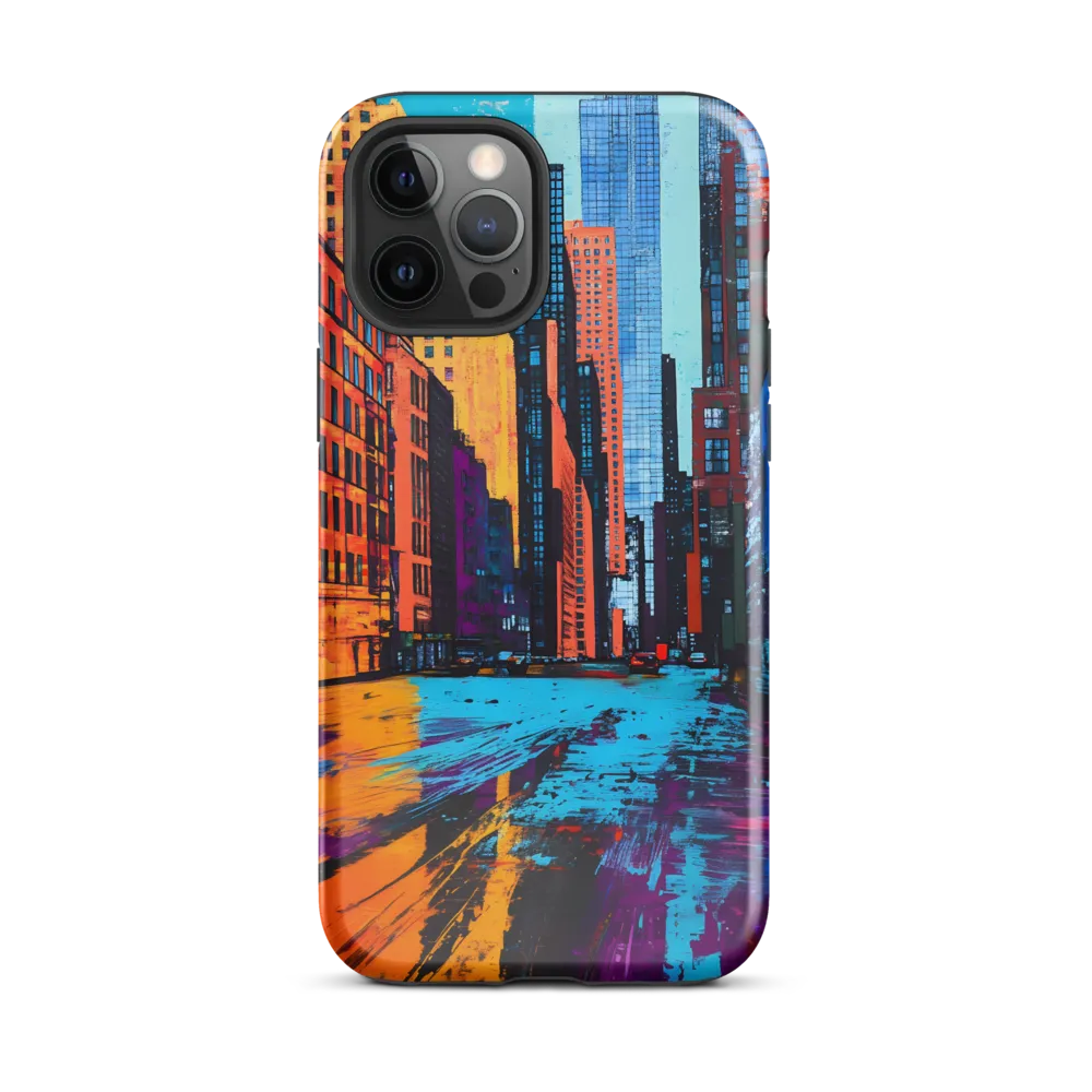 Vibrant Urban Horizons | Phone Case |  12 Pro Max | Tough Case | Glossy