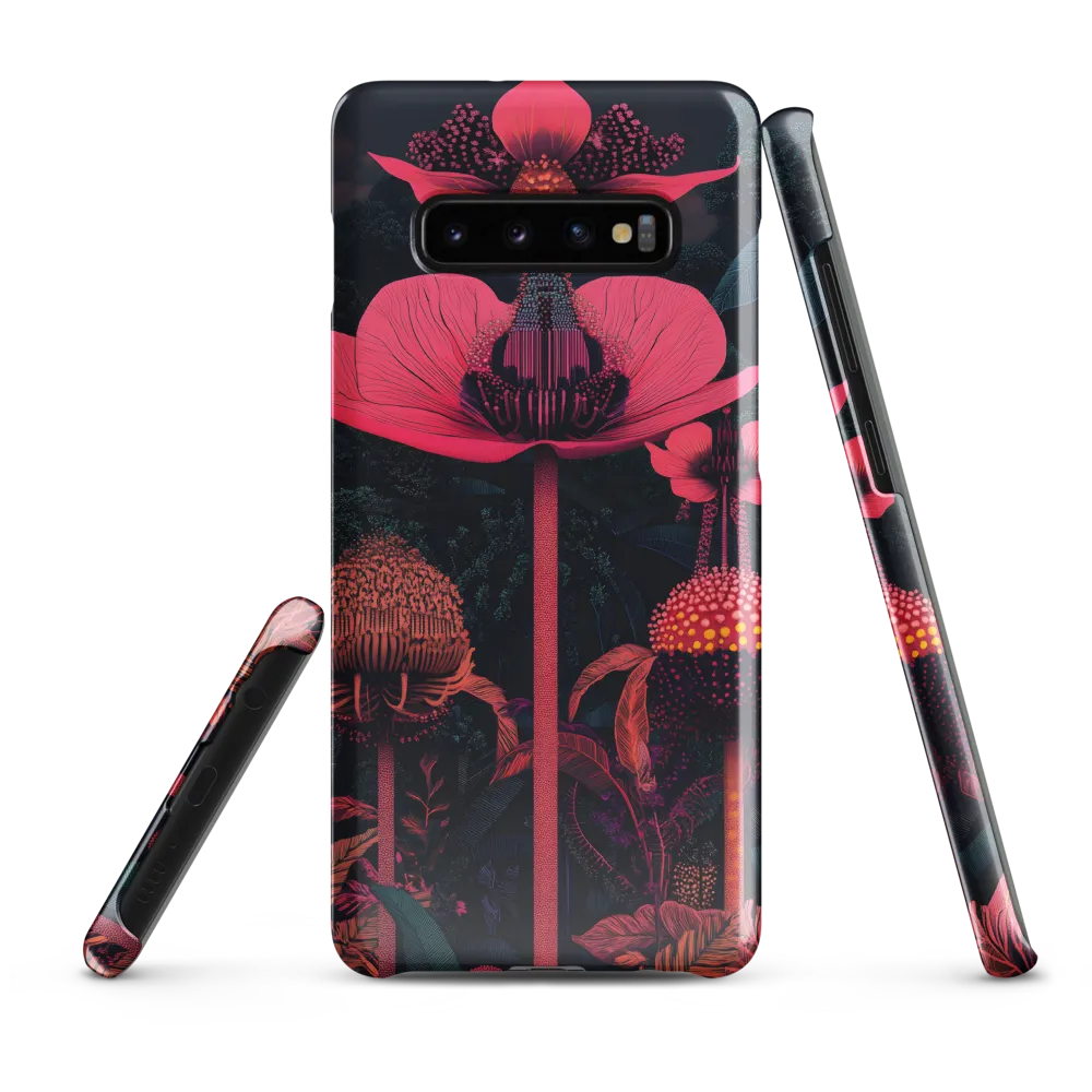 Mystical Flora in Surreal Bloom | Phone Case |  S10 Plus | Snap Case | Glossy