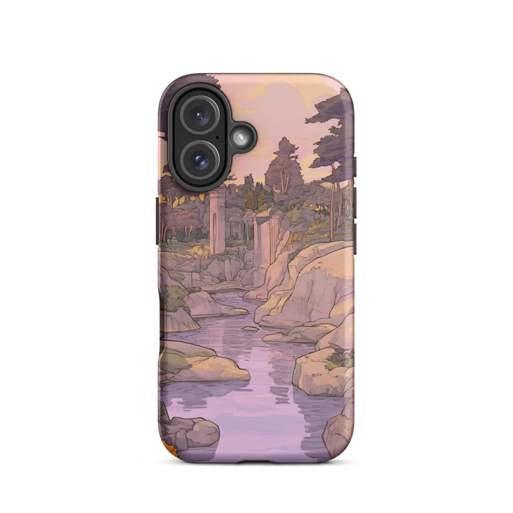 Tranquil Reverie: A Serene Landscape | Phone Case