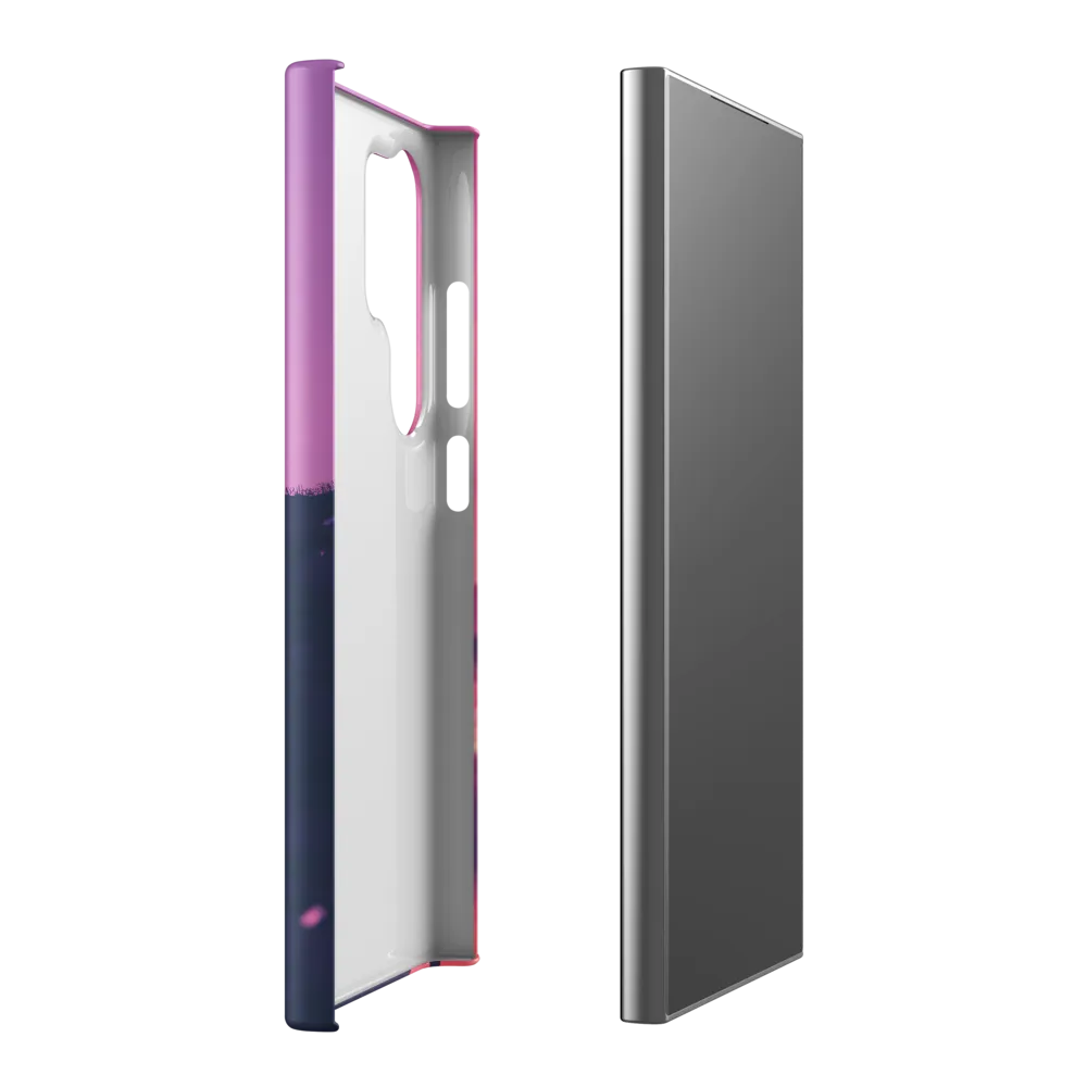 Solitude on the Edge | Phone Case |  S24 Ultra | Snap Case | Matte
