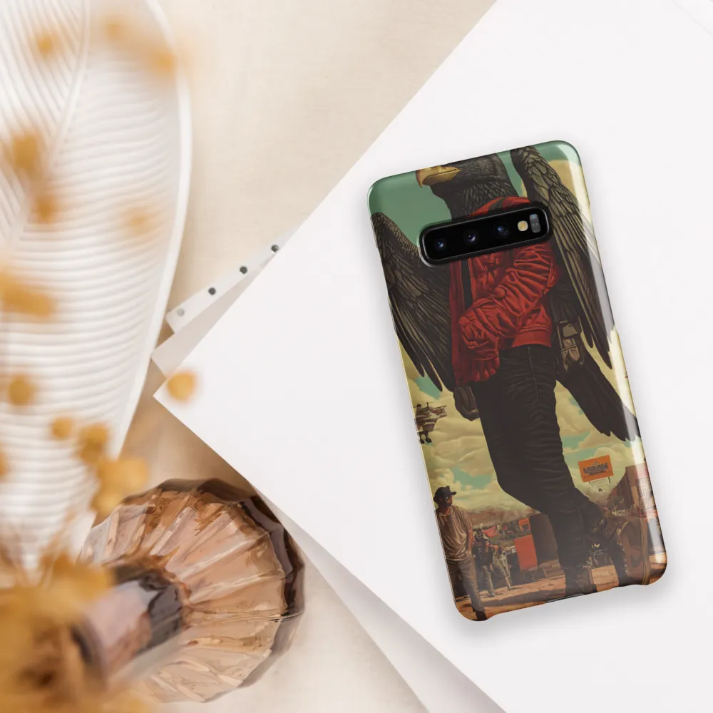 Ascendance of the Falcon-Human | Phone Case |  S10 Plus | Snap Case | Glossy