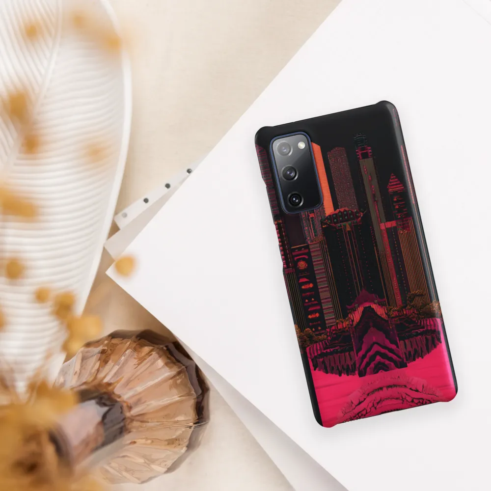 Urban Fusion: A Vibrant Dreamscape | Phone Case |  S20 FE | Snap Case | Matte