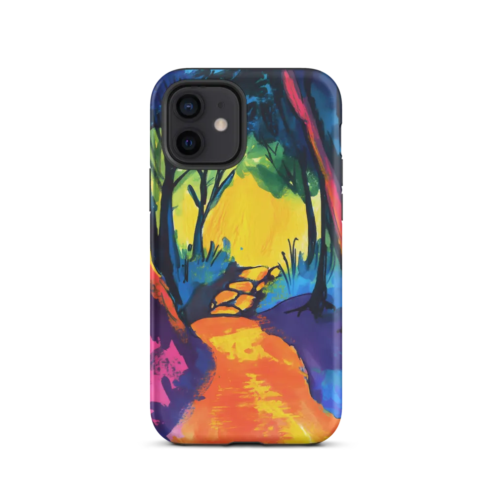 Path Through a Vibrant Forest