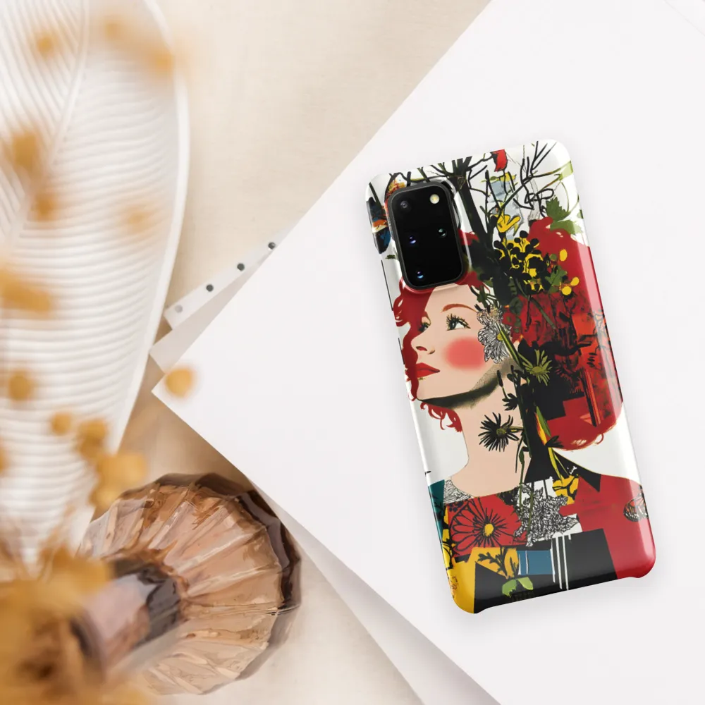 Floral Dreams | Phone Case |  S20 Plus | Snap Case | Glossy